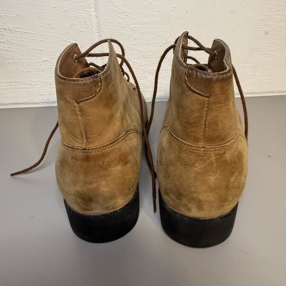 Ariat Women's Boot Size Kiltie Lace Up Paddock Tan Leather - Picture 5 of 8